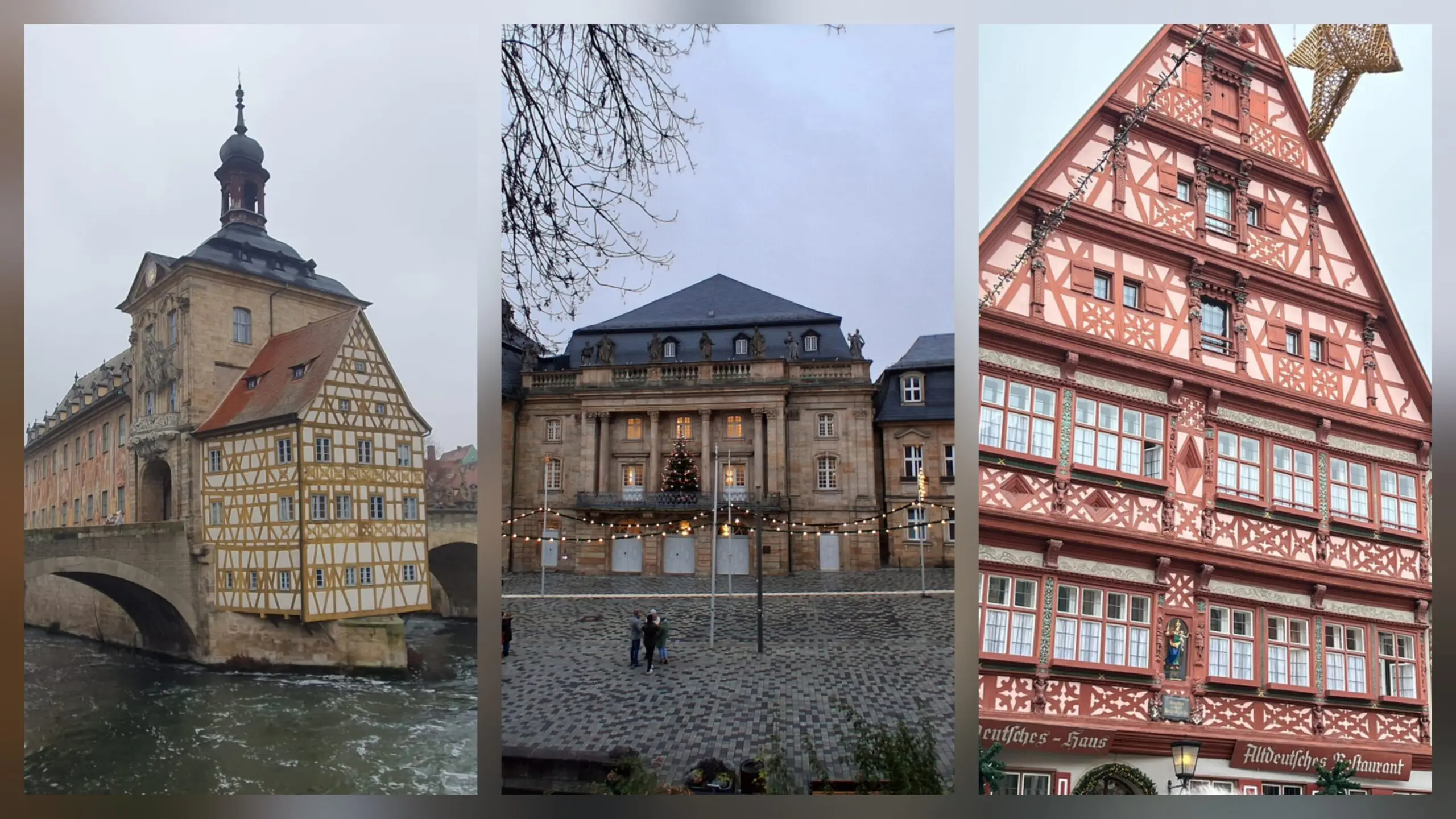 Bamberg Bayreuth Dinkelsbühl, Architekturaufnahmen