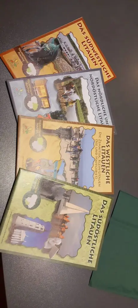 Litauischer Bücher über litauische Regionen