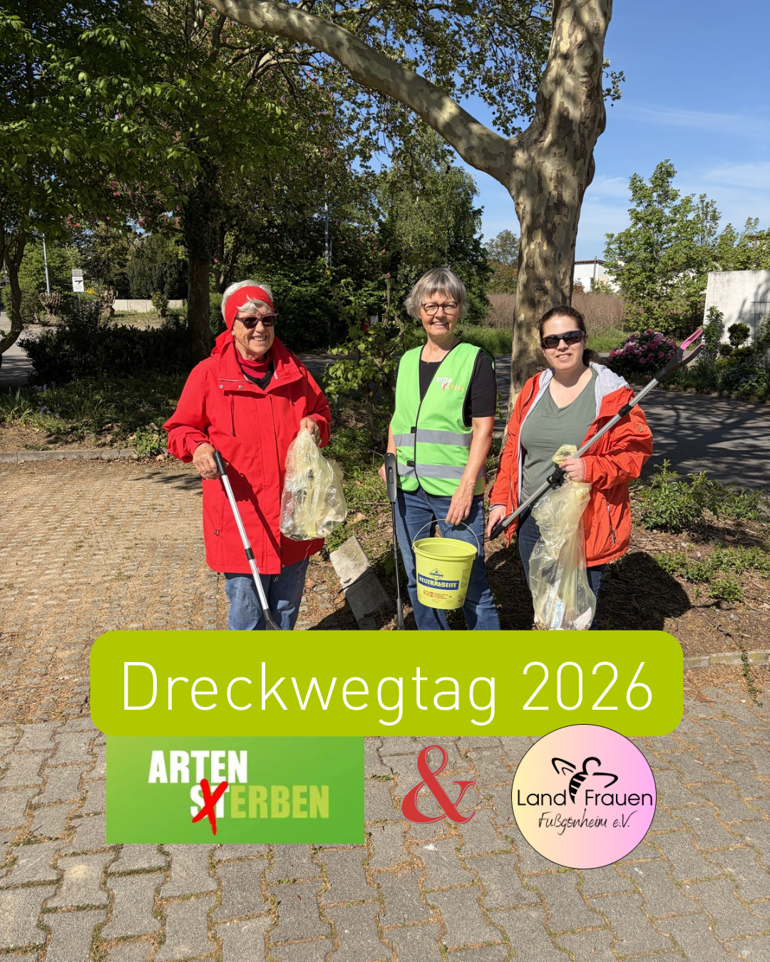 Gemeinsam Beim Dreckwegtag 2026 In Fußgönheim