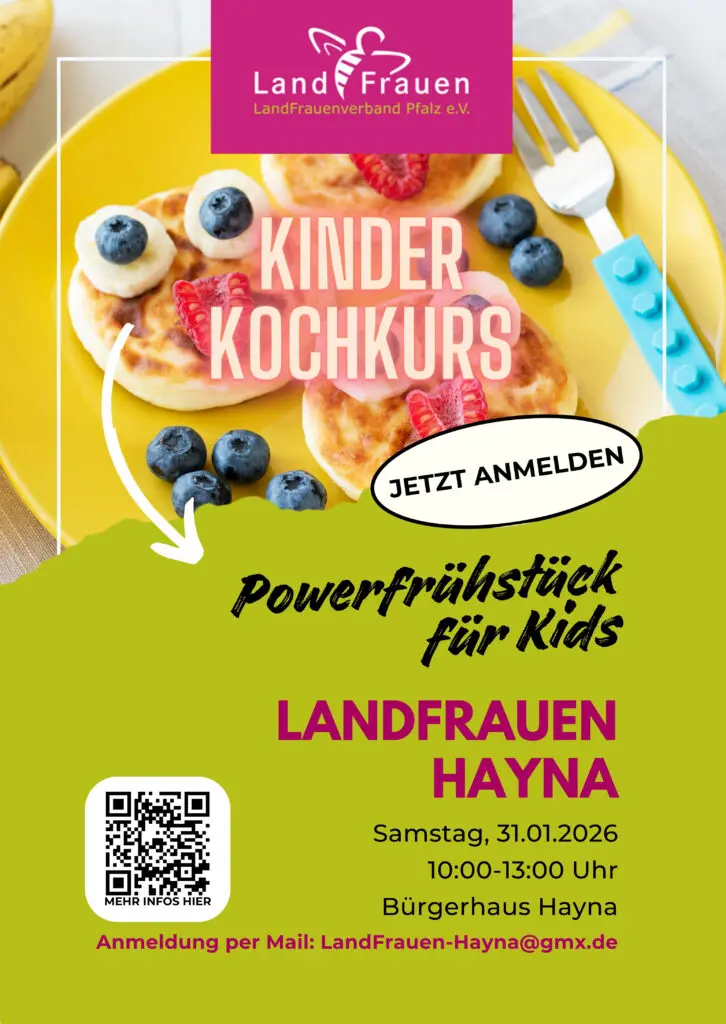Kinder Kochkurs 2026