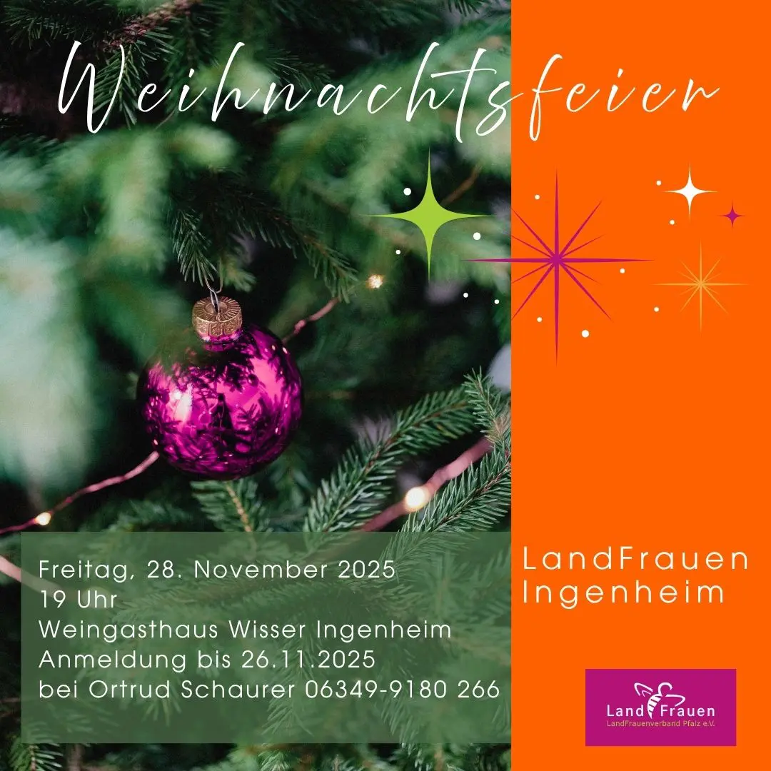 Ingenheim Weihnachtsfeier2025
