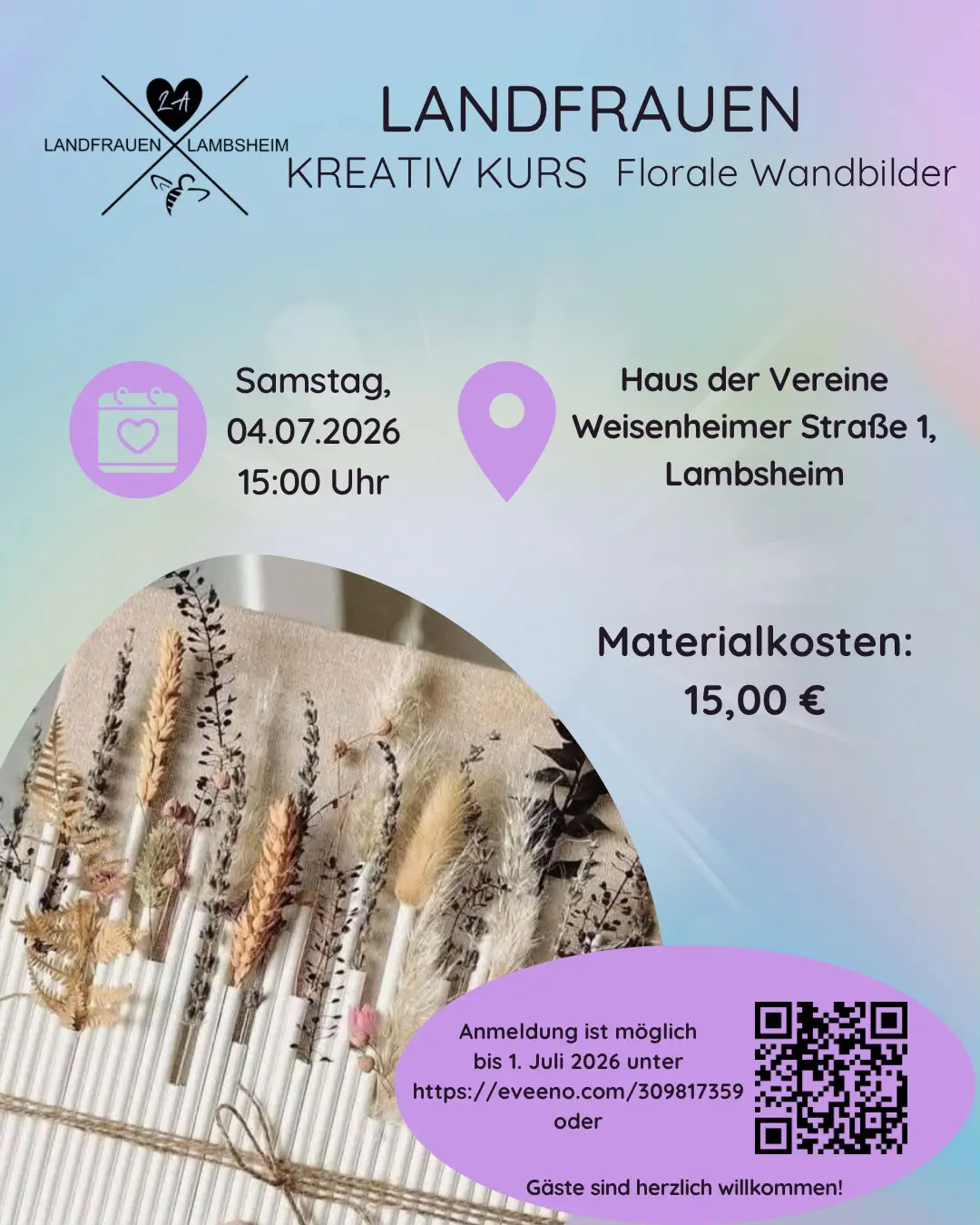 Florale Wandbilder