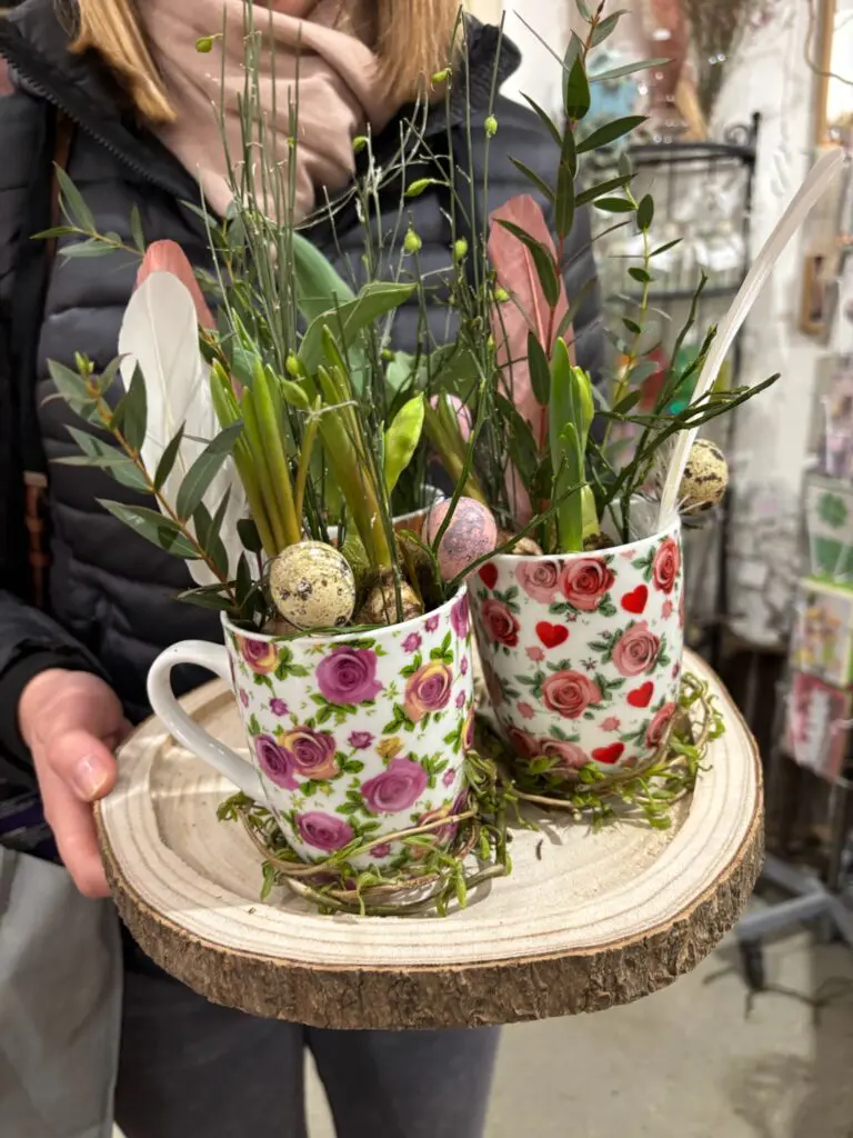 Kreativkurs Wachsende Blumengestecke
