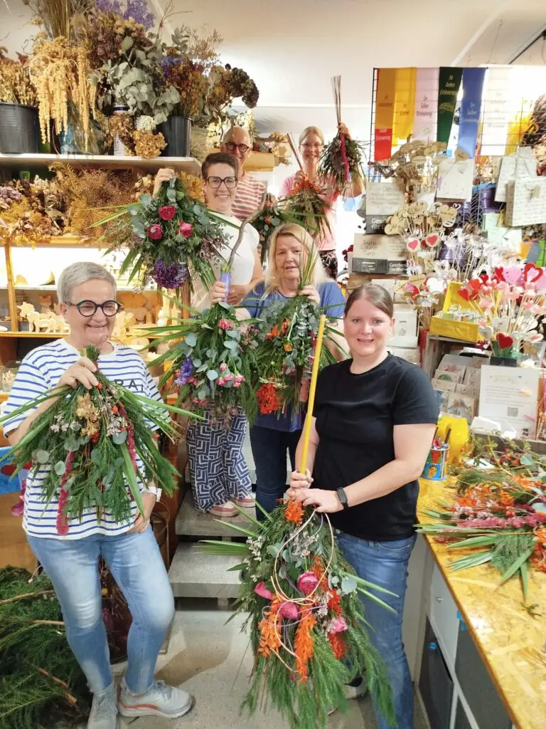 Kreativkurs Herbstbesen