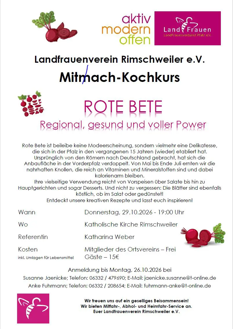 2026 10 29 Rote Beete – Regional, Gesund Und Voller Power