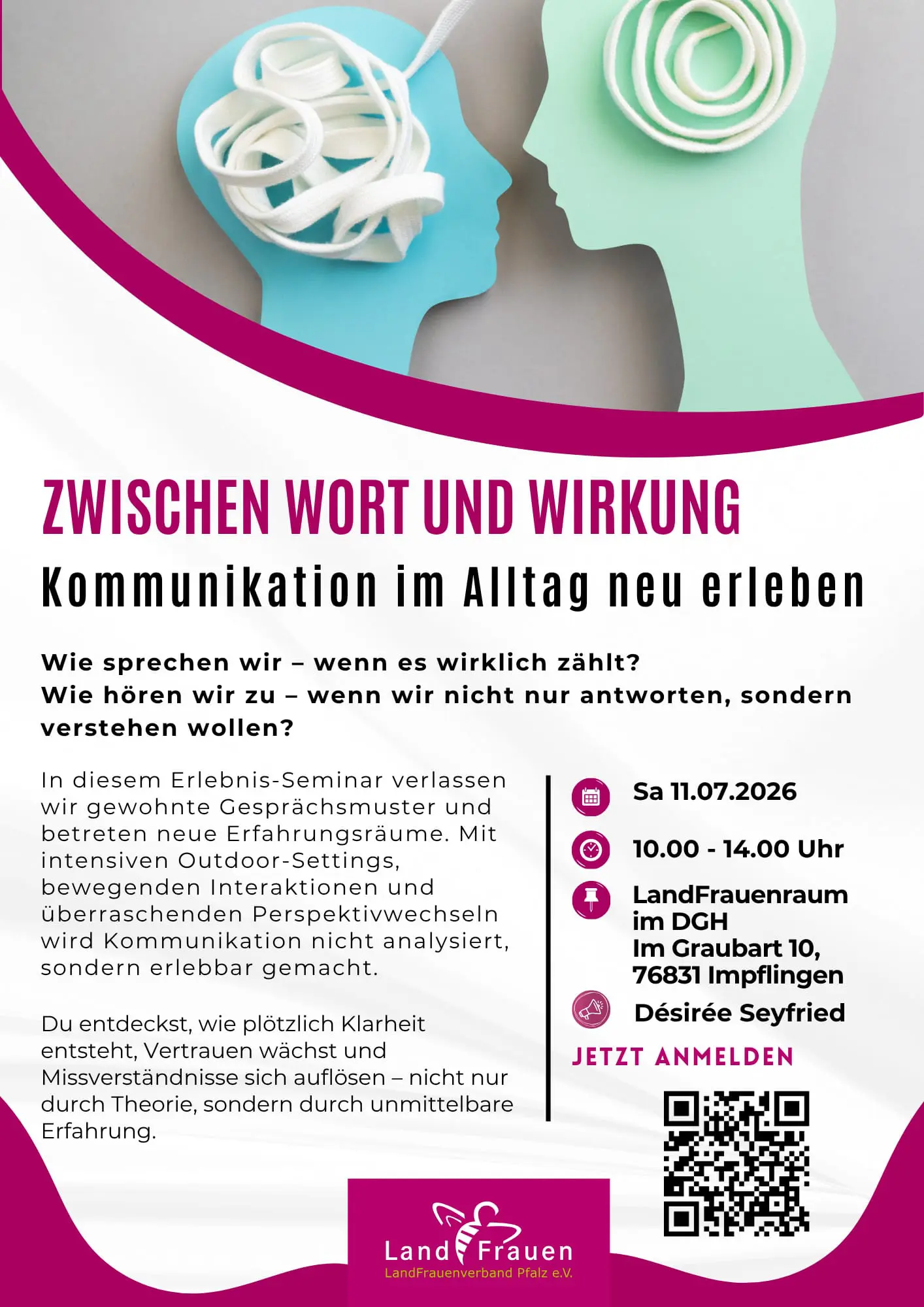 Flyer Kreisseminar Kommunikation 11.7.26