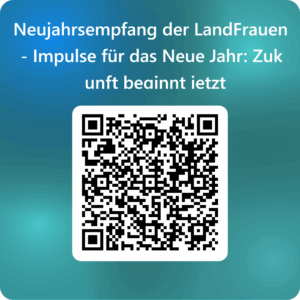 QRCode Für Neujahrsempfang Der LandFrauen – Impulse Für Das Neue Jahr_ Zukunft Beginnt Jetzt