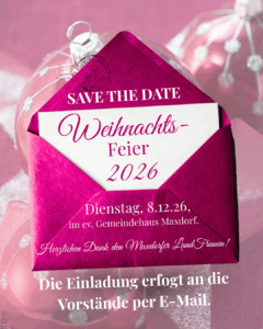 SAVE THE DATE