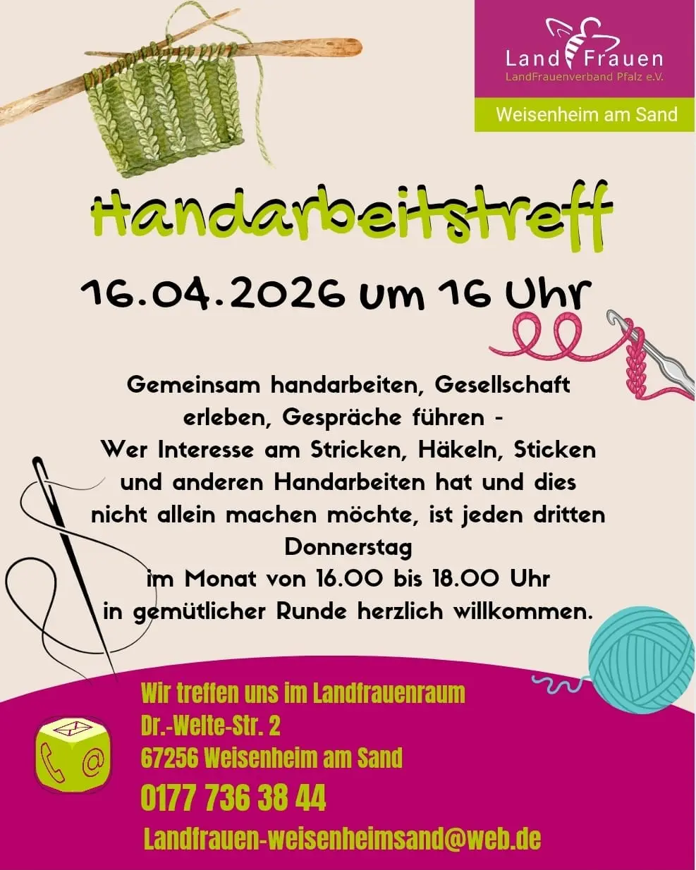 Offener Handarbeitstreff