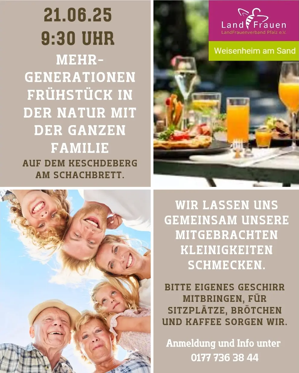 Flyer Mehrgenerationenfrühstück 2026