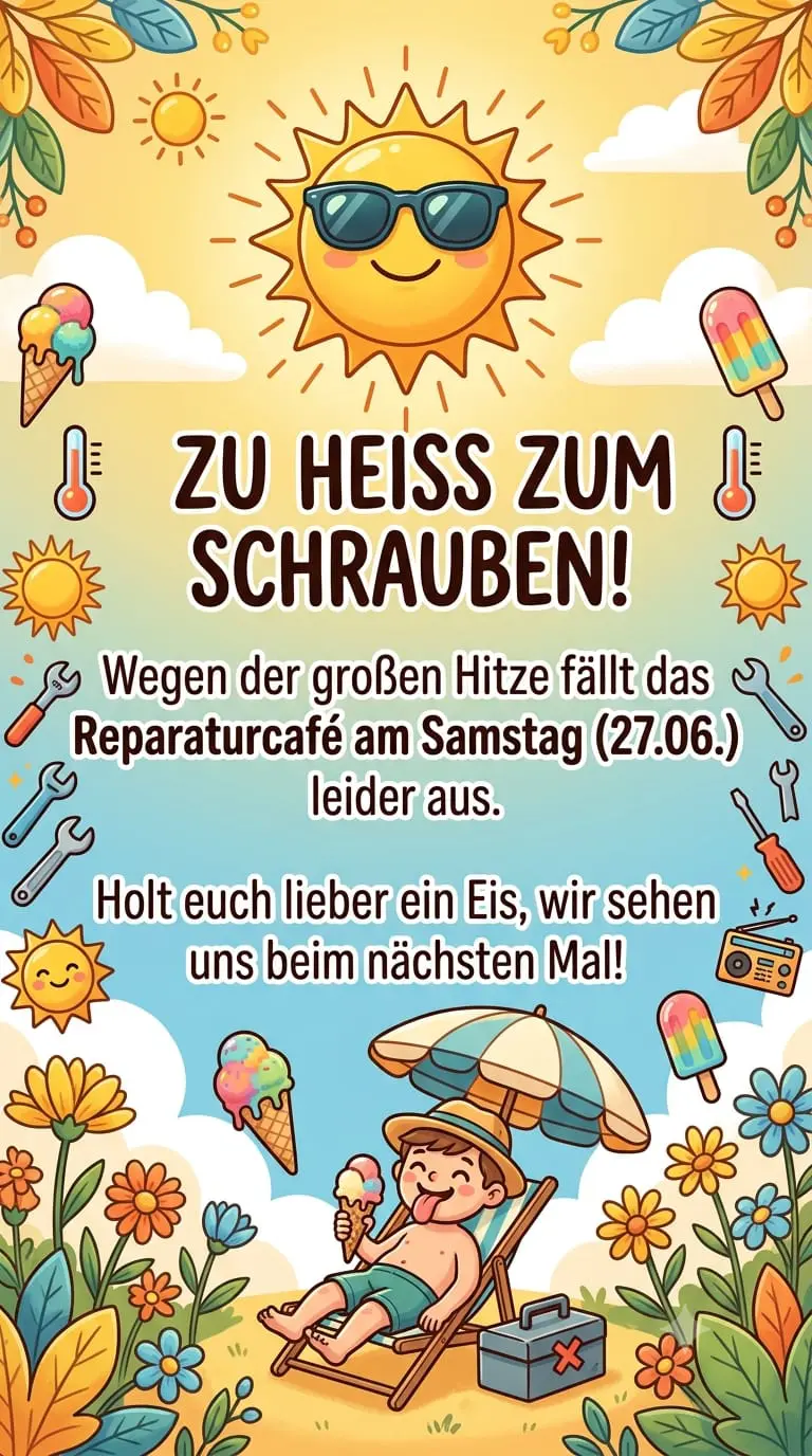 (Abgesagt) – Reparatur-Café – Reparieren statt kaufen