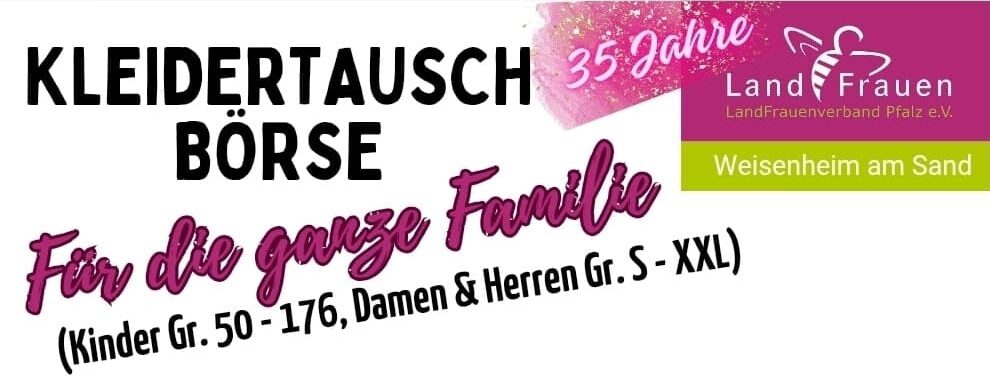 Banner Kleidertauschbörse April 2026