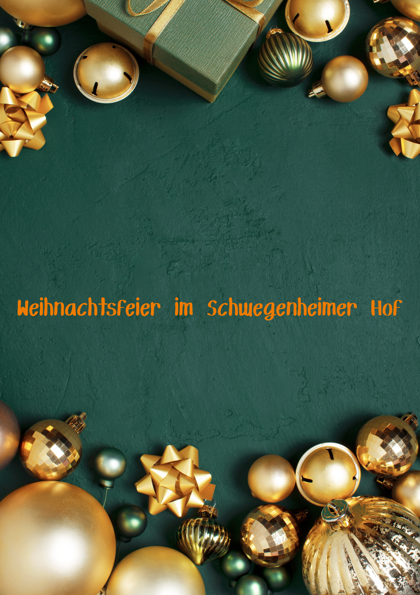 Weihnachtsfeier Im Schwegenheimer Hof